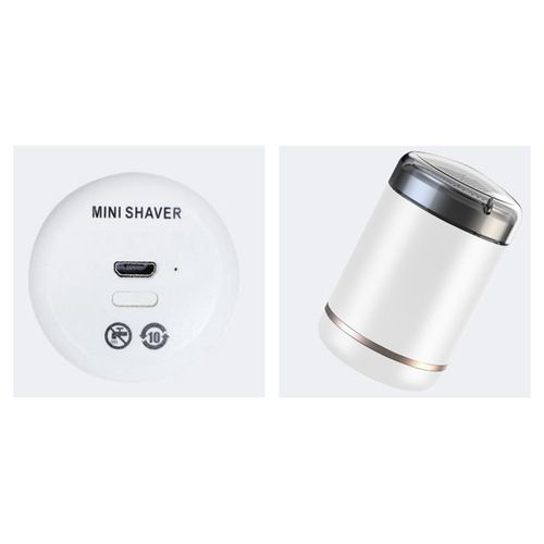 Mens Mini Portable Electric Shaver Cordless Compact Beard
