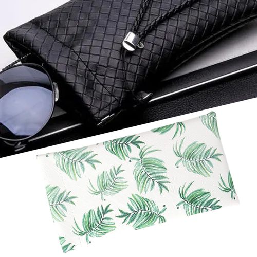 Glasses Case  Top Waterproof PU Leather Soft  D