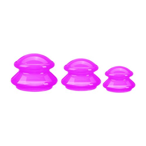 3 Pieces  Massage Cup Professional Vacuum Rose