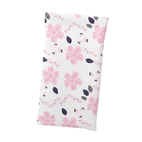 Glasses Storage Bag PU Leather Sunglass Cherry Blossom