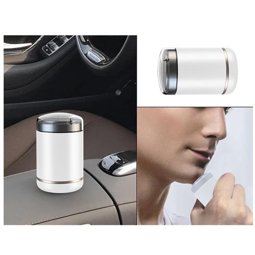 Mens Mini Portable Electric Shaver Cordless Compact Beard