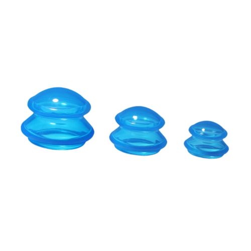3Pcs Suction Cup Massage Cup Chinese Massage Cups For Blue
