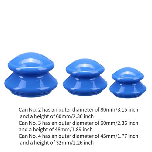 3Pcs Suction Cup Massage Cup Chinese Massage Cups Dark