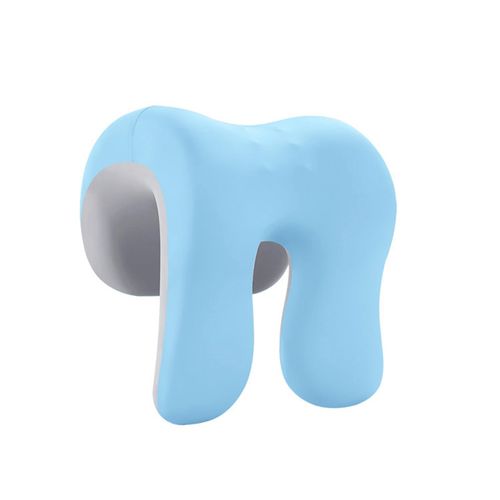 Office Chair Memory Neck  For Adults Blue Gray