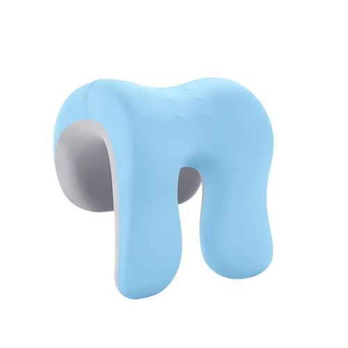 Office Chair Memory Neck  For Adults Blue Gray