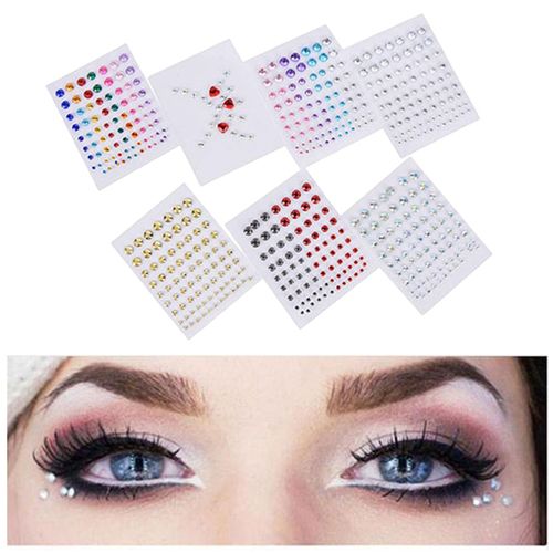 Eye Body Face Gems Stickers  Self Adhesive