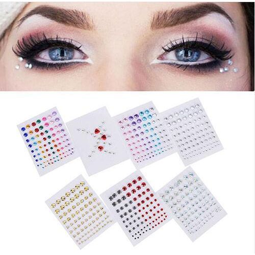 Eye Body Face Gems Stickers  Self Adhesive