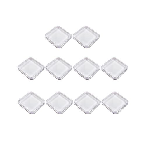 10x Press On Nail Storage Boxes  Display White