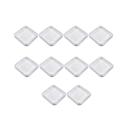 10x Press On Nail Storage Boxes  Display White