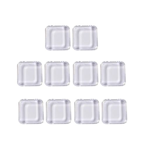 10x Press On Nail Storage Boxes  Display White