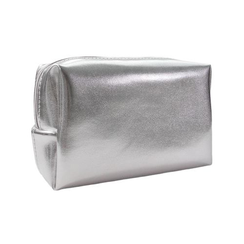 Cosmetic Bag PU Leather Purse Waterproof Zipper Pouch