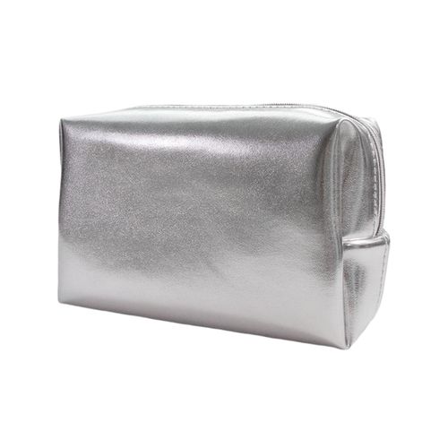 Cosmetic Bag PU Leather Purse Waterproof Zipper Pouch
