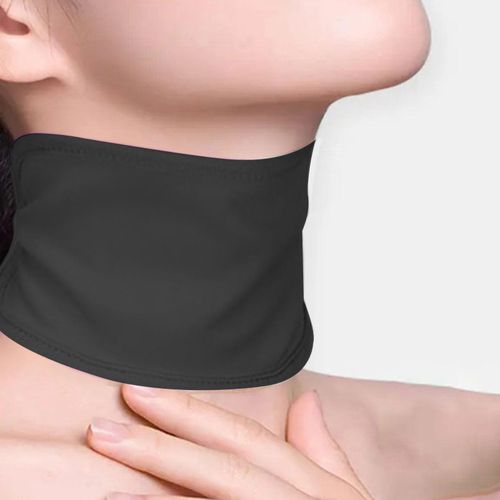 2x Castor Oil Neck Pack Pad Adjustable Design Less Mess