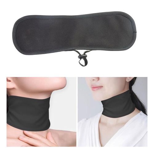 2x Castor Oil Neck Pack Pad Adjustable Design Less Mess