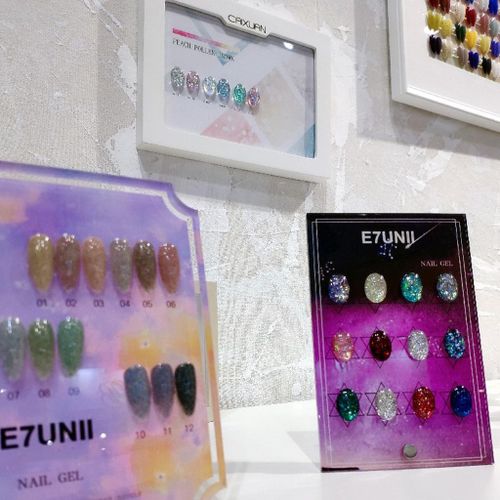 50x Flat Back Dual Use 3D Nail Art Display Chart Gel Nail