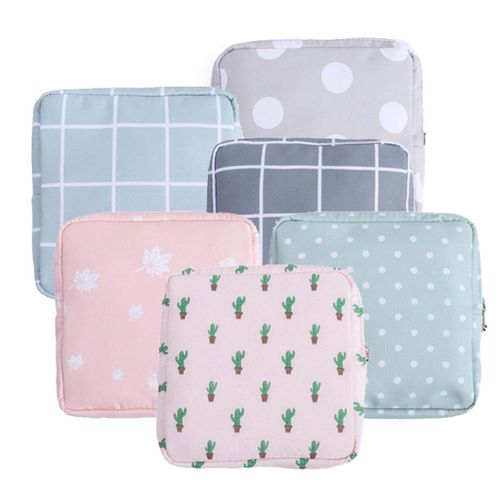 Women Girl Sanitary  Napkin Towel Storage Bag