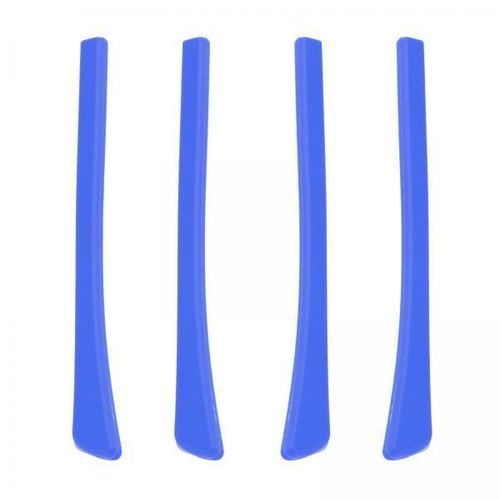 5 Eyeglasses Temple Tips Sleeve Soft Silicone Blue