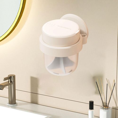 Electric Bubble Former Flushable   White With Rack