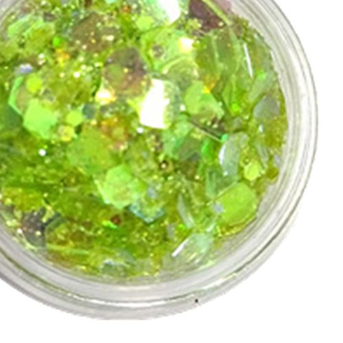 4Pcs  Sequin Flake Craft Glitter Chunky Style F