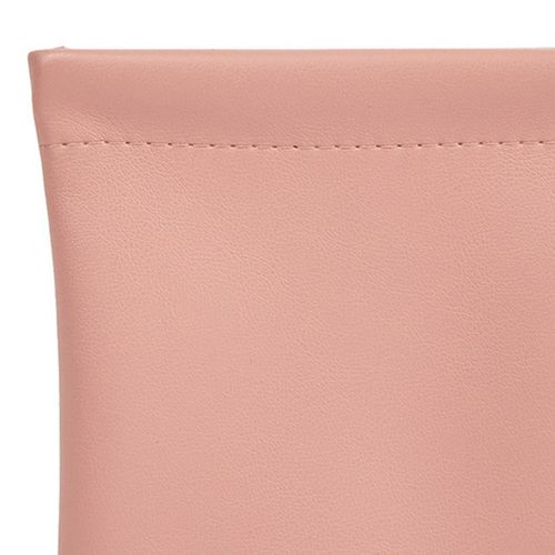 Small Cosmetic Bag PU Leather Toiletries Bag Without Pink