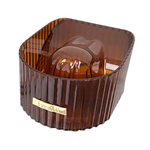 Nail Soaking Soak Bowl Dip Powder Remover Bowl Nail Brown
