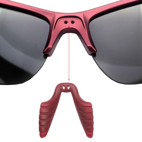 Glasses Nose Pad Lightweight Easy To Install Red  Other