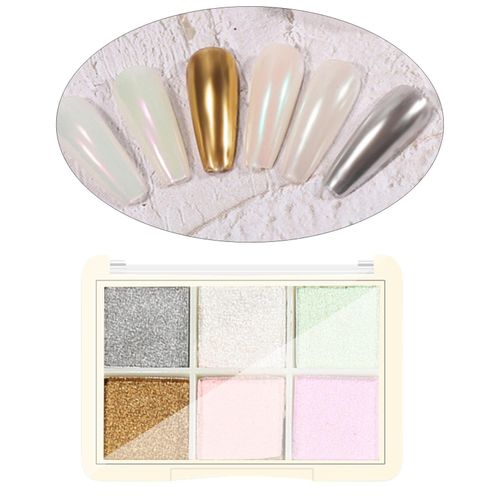Nail Powder Pigment Chameleon Holo Iridescent Nail Nail