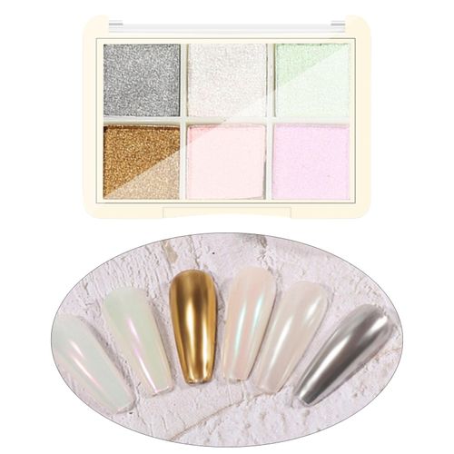 Nail Powder Pigment Chameleon Holo Iridescent Nail Nail