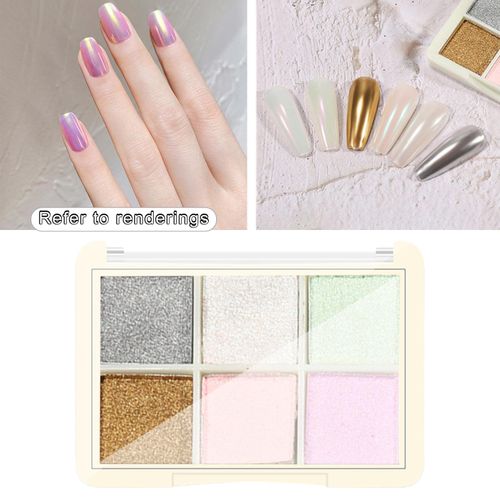 Nail Powder Pigment Chameleon Holo Iridescent Nail Nail