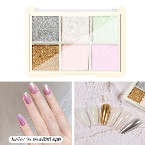 Nail Powder Pigment Chameleon Holo Iridescent Nail Nail