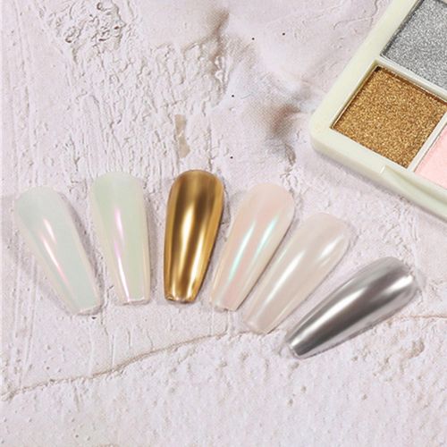 Nail Powder Pigment Chameleon Holo Iridescent Nail Nail