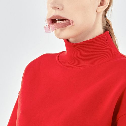 Lip Trainer Smile Exerciser Jaw Exerciser Shaper Pink