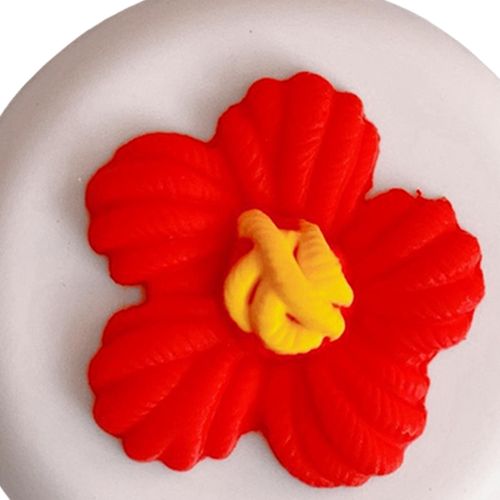 Small Mirror With Brush Portable Travel Mirror Hair Flower