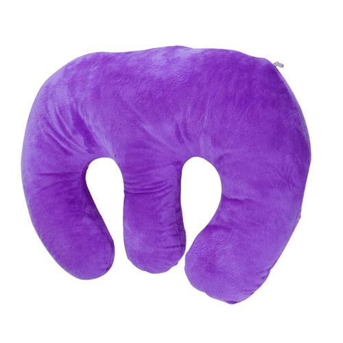 Chest Wrinkle Prevention SPA Massage Breast Support Protect Purple