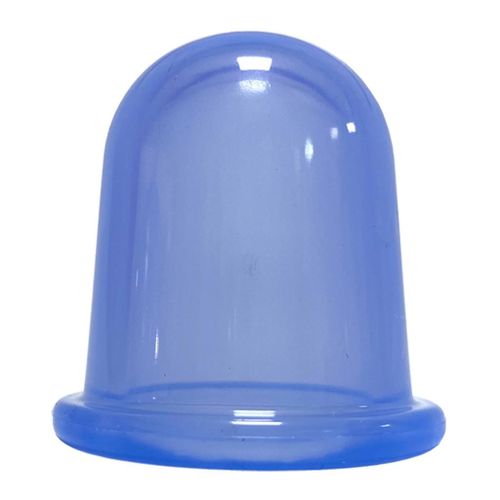 Mini Facial Face Eye Silicone Cupping Vacuum Suction Massage Blue 2