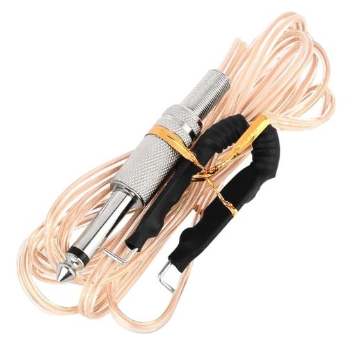 Clear Wire Hook Line Common Clip Cord Plug for Tattoo Machine Power