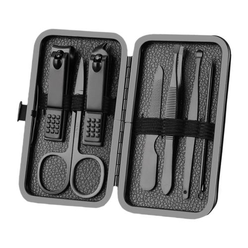 Manicure Nail Clipper Set Nail File Sharp Ear Spoon Fingernail 7PCS
