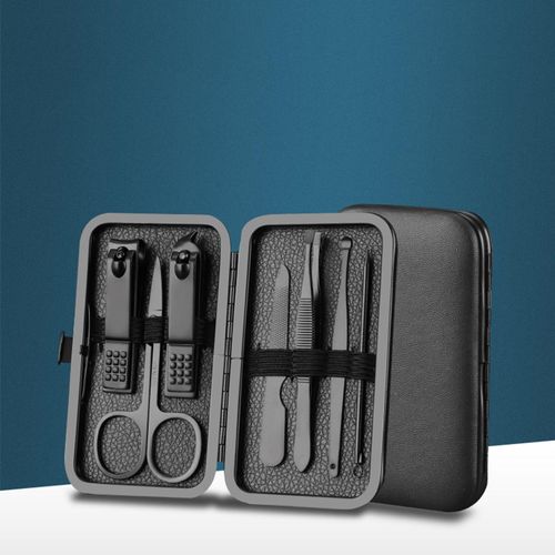 Manicure Nail Clipper Set Nail File Sharp Ear Spoon Fingernail 7PCS