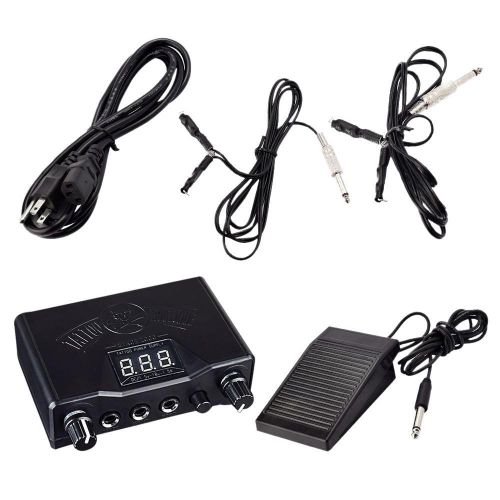 Digital  Machine Power Set With &Foot Pedal Switch US Plug