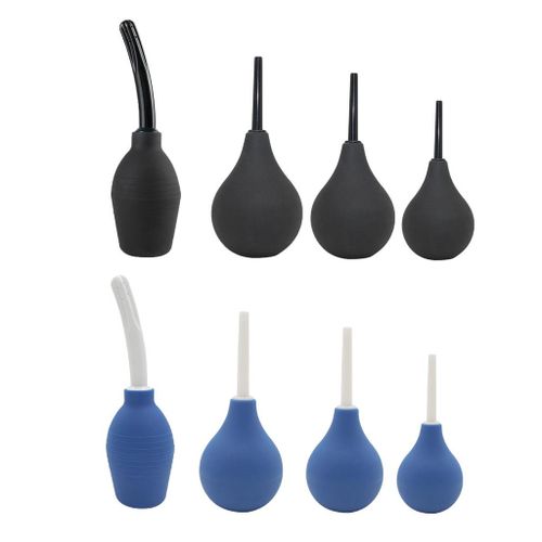 2 Pieces Soft 90ml  Douche Enema Bag Bulb Cleaner For