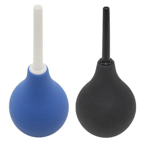 2 Pcs Enema Bulb Douches Douche Cleaning Silicone Douche -