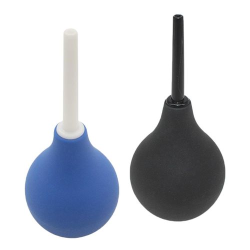 2 Pcs Enema Bulb Douches Douche Cleaning Silicone Douche -
