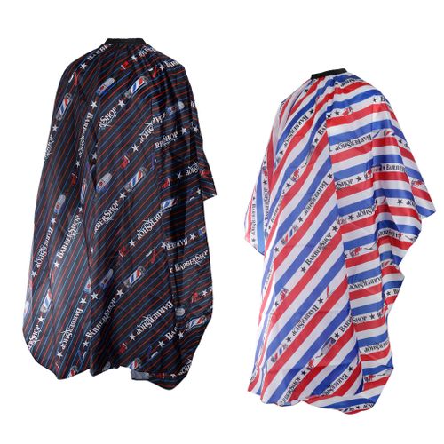 2 Pieces Haircut Dress Waterproof Apron Salon Cape