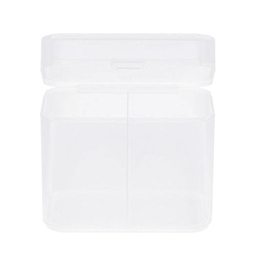 2  Dustproof Makeup Rounds Cotton Balls Swabs Holder