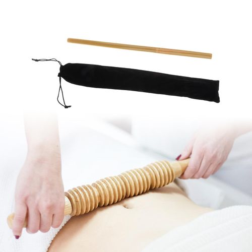 Massager Tool Guasha Scraping Stick 42x1.5cm With Bag