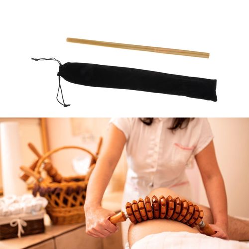Massager Tool Guasha Scraping Stick 42x1.5cm With Bag