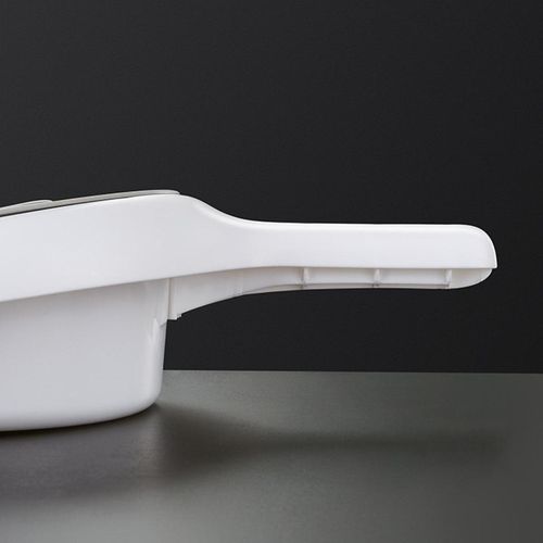 Portable Bed Pan Bedridden Urinal Easy To Clean With White