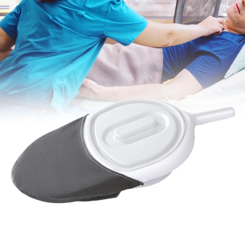 Portable Bed Pan Bedridden Urinal Easy To Clean With White
