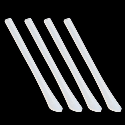 5 Eyeglasses Glasses Earsocks Ear Tips Elastic White