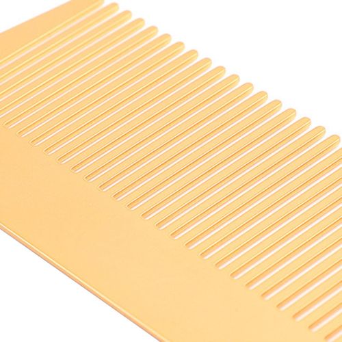 Metal Comb And Barber Brush Set, Hair Comb Barber Flat Top